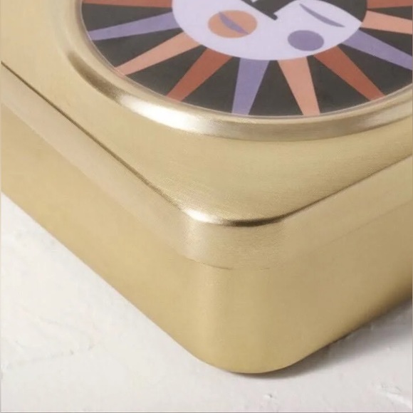 Opalhouse X Jungalow Target Metal Sun Decorative Trinket Box Tin Container - Picture 4 of 10